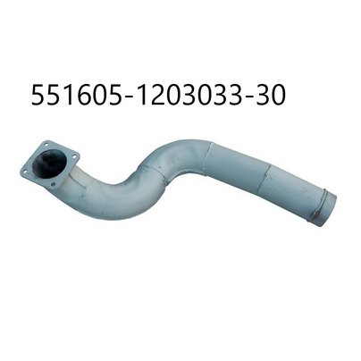 Труба приемная МАЗ 551605 (кузов с обогревом) 551605-1203033-30 ОАО МАЗ
