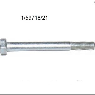 Болт М10х1,25х100 креп. коллектора выпуск. КАМАЗ (кл.проч. 8.8) 
