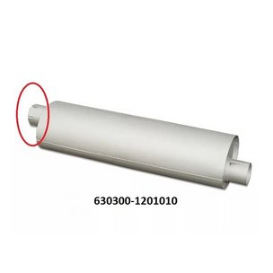 Глушитель МАЗ 630300 бочка 
