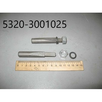 Клин шкворня +ГАЙКА+ШАЙБА в сборе 5320-3001025 РФ