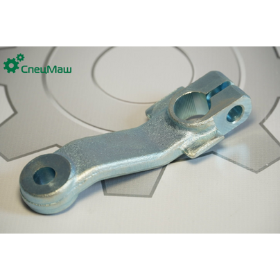 Рычаг наконечника кулисы КАМАЗ Евро-2 КПП кривой 6520-1703223-24 КСМ