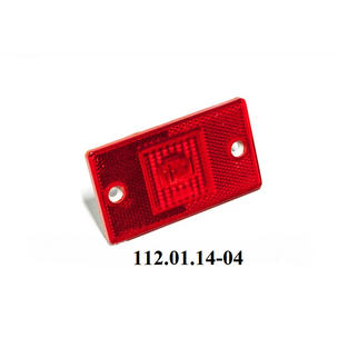 Фонарь габаритов задний 112.01.14-04 (КРАСНЫЙ) на светодиодах Фишка LED 112.01.14-04 РУДЕНСК