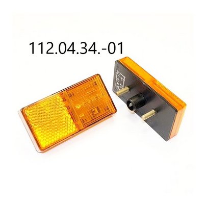 Фонарь габаритов боковых 112.04.34.-01/43.3731 (12V) светодиод РУДЕНСК