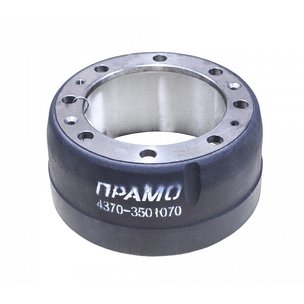 Барабан тормозной МАЗ передний (8 отверстий) 4370-3501070 ПРАМО