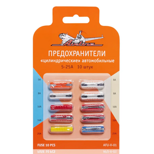 Предохранитель цилиндрическией С/О 5-25А 