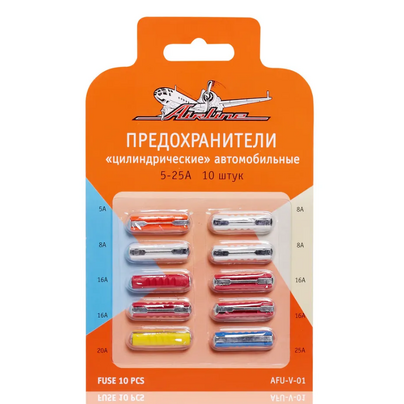 Предохранитель цилиндрическией С/О 5-25А 