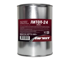 Смазка консист. Литол-24 (18кг) FAVORIT LUX пластичная Metal 54006 FAVORIT