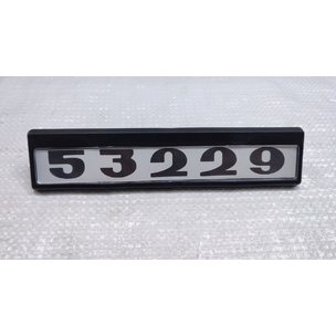 Табличка кабины КАМАЗ Цифры 53229-8202074-02	МГ