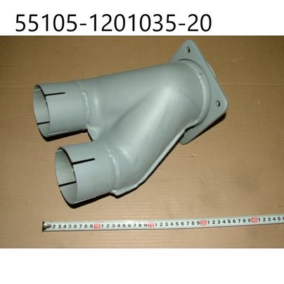 Тройник выпуска газов КАМАЗ-43114 глушителя 