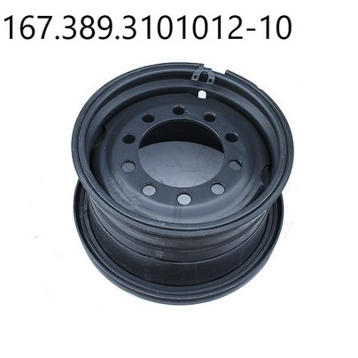 Диск колеса 11.25-20 10х335 D281 ET-95 КАМАЗ в сборе 167.389.3101012-10 ЧОЗ