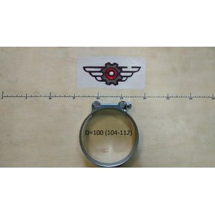 Хомут силовой металлорукава D=100 (104-112)