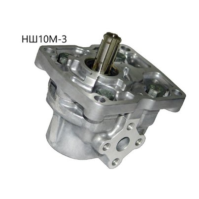 Насос шестеренчатый НШ-10М-3 правый (6 шлиц) (НШ10М-3) GP2BM10R-A101A BELAR