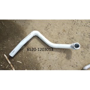 Труба приемная глушителя КАМАЗ-6520 правая (длинная) 6520-1203013Э ЭЛЕМЕНТ