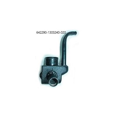 Патрубок от радиатора к водяному насосу МАЗ Н/О 642290-1303240-020