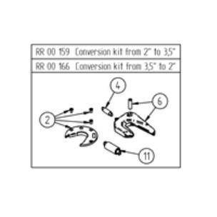 Рем.комплект на седельное устройство КАМАЗ К-Т (скобы) (RR00159/RR00166)TPS168-659 МГ