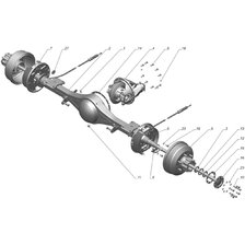 24. Мост задний