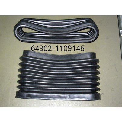 Переходник на воздухозаборник МАЗ гофрированный 