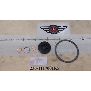 Рем.комплект ФТОТ фильтра тонкой очистки топлива ЯМЗ-236, 238 ( из 5-ти) 236-1117001К5 РФ