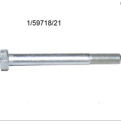 Болт М10х1,25х100 креп. коллектора выпуск. КАМАЗ (кл.проч. 8.8) 