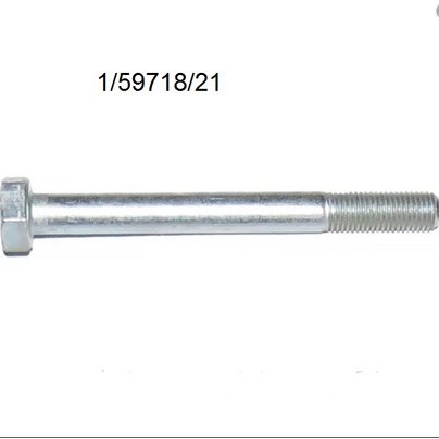 Болт М10х1,25х100 креп. коллектора выпуск. КАМАЗ (кл.проч. 8.8) 