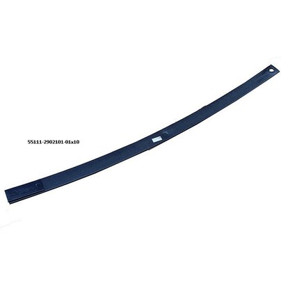 Лист рессоры КАМАЗ передней 55111-01 №1 (L=1675х75х10) 55111-2902101 БЗРП