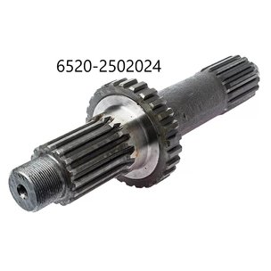 Вал редуктора КАМАЗ 6520 ведущий среднего моста 6520-2502024 МГ