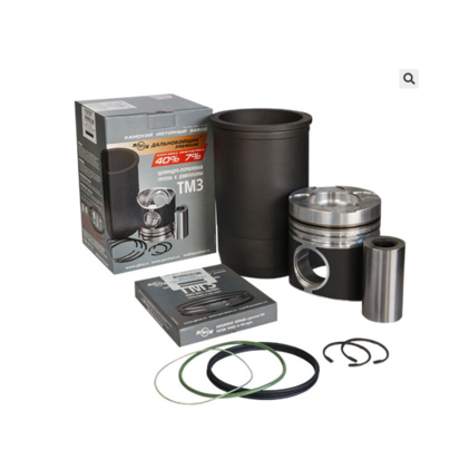 ЦПГ комплект ТМЗ 847 ДВС 8424, 8431 гильза-поршень+упл.+стоп.+поршн.кольца+ПАЛЕЦ ПОРШ 847-1004006