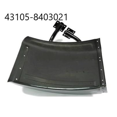 Панель крыла КАМАЗ-4310 задней части 