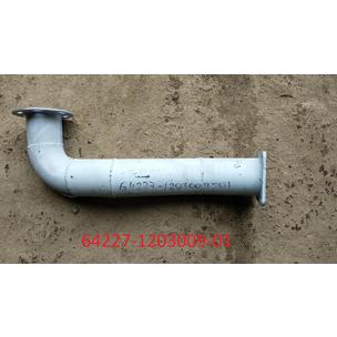 Труба приемная глушителя МАЗ-64229 с малым фланцем (от ТКР на глушитель) 64227-1203009-01