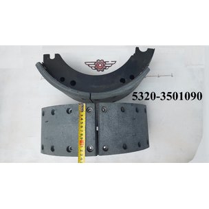 Колодка тормозная КАМАЗ 5320 сварная (ан.5511 / 5320-3501090) 53212-3501090-40 АККОР