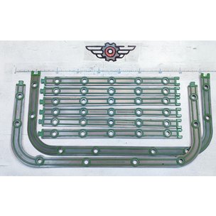 Прокладка поддона двигателя (металл, силикон) 850-1009072-01 АВТОДИЗЕЛЬ (ЯМЗ)