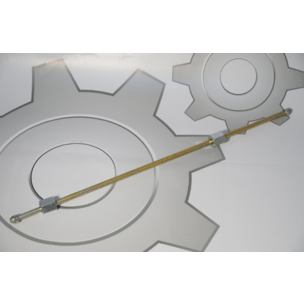 Трубка топливная высокого давления ТНВД прямая L=470мм (ГАЙКА+ГАЙКА) 238-1104308-Б2-01 КСМ