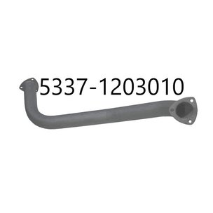 Труба приёмная МАЗ (правая длинная) ЯМЗ-236, МАЗ-53366 5337-1203010