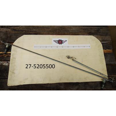 Тяга стеклоочистителя КАМАЗ 27 крупн.шлиц (трапеция на 2 щетки) 27-5205500