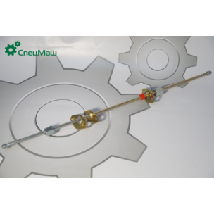 Трубка топливная высокого давления ТНВД прямая L=470мм (ГАЙКА+ФЛАНЕЦ) 238-1104308-Б2 КСМ