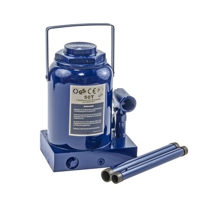 Домкрат гидравлический бутылочный (1шток) 50т 236-356мм ДГ50.3913010 ZTD