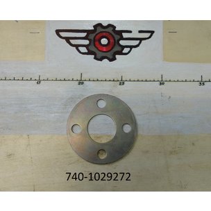 Пластина КАМАЗ привода ТНВД КРУГЛАЯ (задняя малая) 740-1029272