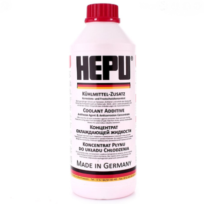 Концентрат (красный) G12 антифриз 1.5л. -75°C P999-G12 HEPU