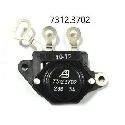 Реле регулятор напряжения КАМАЗ-ЕВРО (ан. 811.3702-01 / 2412.3702 /681-3702) 7312.3702 ПРАМО