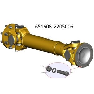 Передача карданная МАЗ-631208,-6312А8,-6312А9 (L=2336mm) 631208-2205006-012