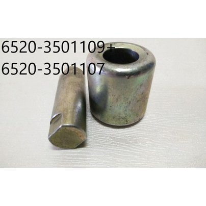 Ролик + ОСЬ тормозной колодки КАМАЗ 