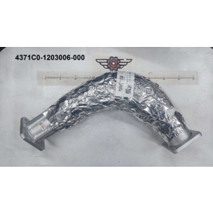 Труба приемная МАЗ ЯМЗ-534 в обмотке 4371С0-1203006-000