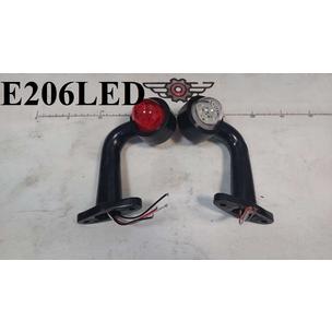 Фонарь габаритов полуприцепа Е206А (рога) 