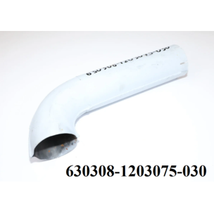 Труба выхлопная МАЗ-533608, 630308 глушителя 630308-1203075-030 КММЗ