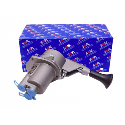 Кран тормозной МАЗ КАМАЗ с ручным управлением 