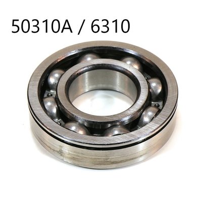 Подшипник 50310А / 6310 размер 50x110x27 шариковый КПП МАЗ-4370 втор.вала задний КАМАЗ, ЗИЛ-130,131