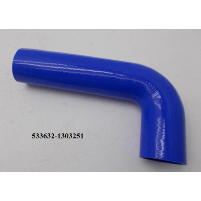 Патрубок радиатора МАЗ нижний (L=280х130мм d=60) 