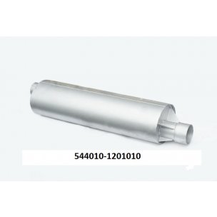 Глушитель МАЗ-544010, 642290, 6430А9 (верхний выхлоп) шарнирное соединение 544010-1201010