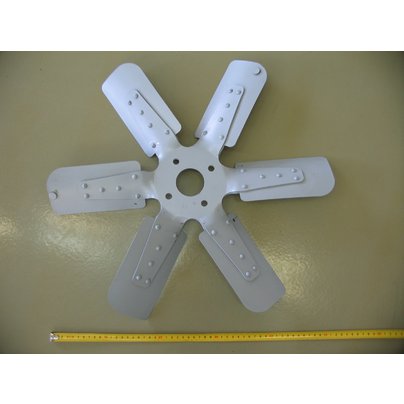 Крыльчатка вентилятора ЯМЗ-236 с/о 4-отв. 6-лопастей 