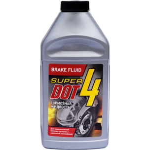 Жидкость тормозная SUPER DOT-4 (0,880кг) BRAKEFLUID 430130012 СИНТЕЗ-ПАК